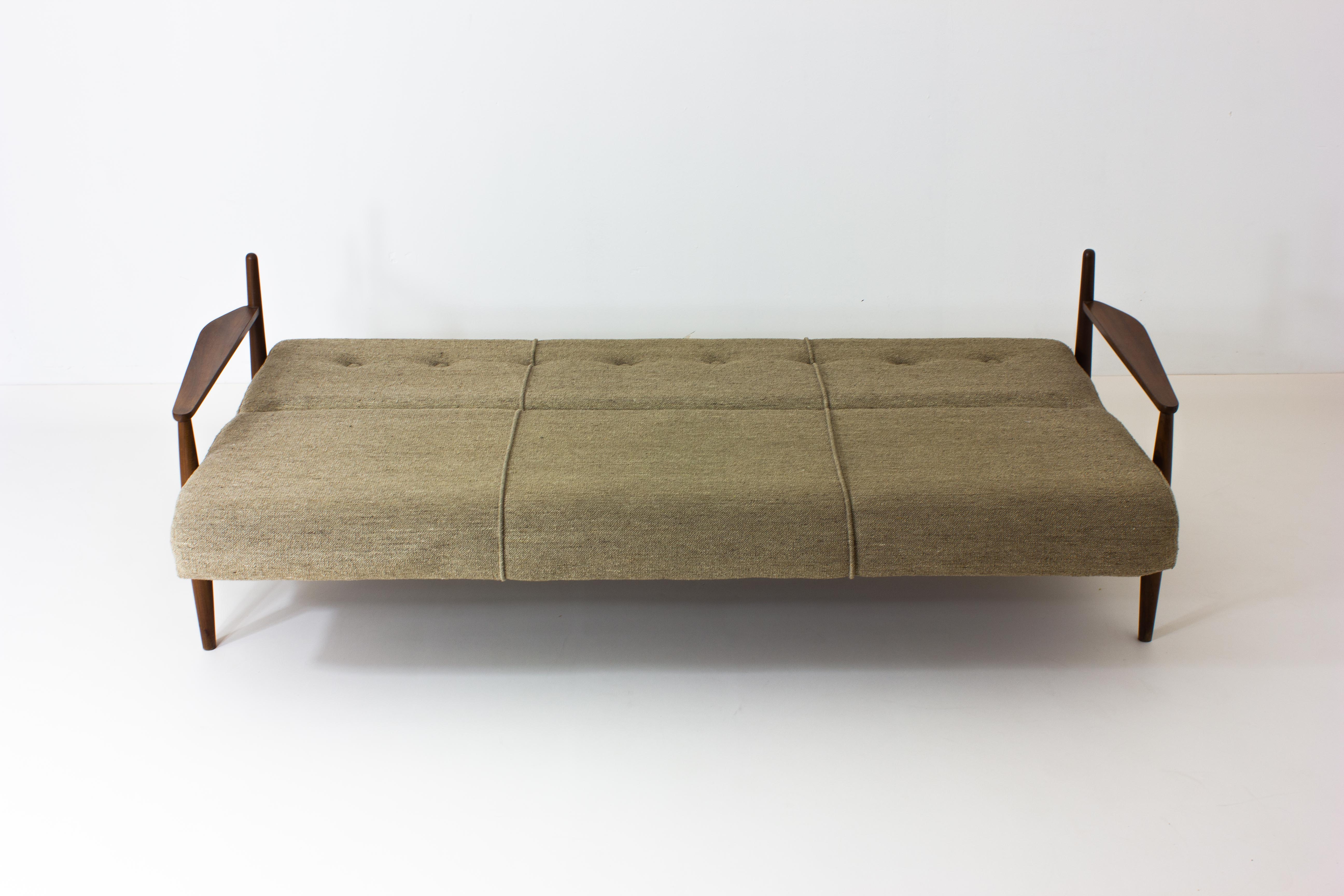 Danish daybed in teak by Arne Vodder, 1960s