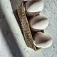 Vintage porcelain egg cup trio from Paris – Poppy & basket decor