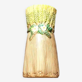 Vase vintage "Barbotine"
