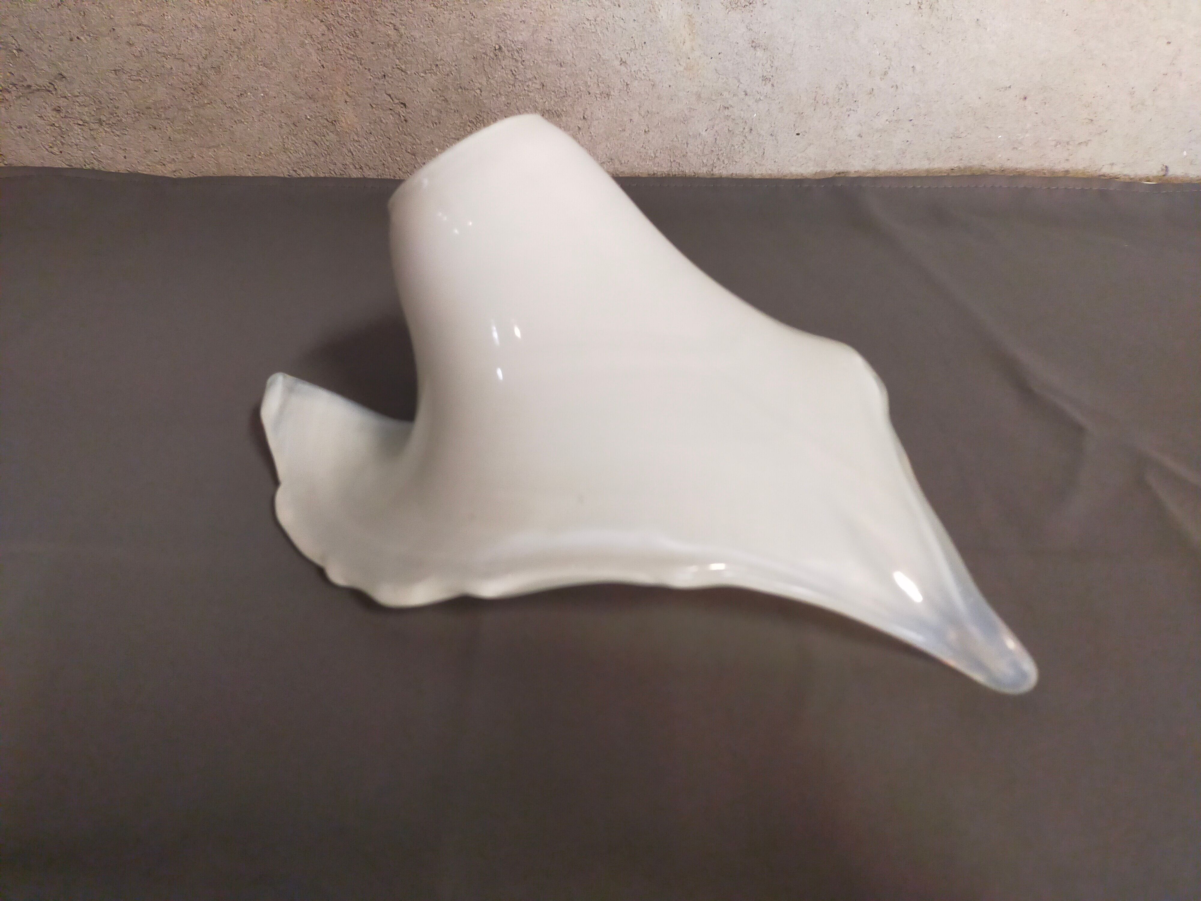 Vintage tulip blown glass lampshade Murano