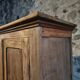 Armoire française ancienne en chêne et pin, fin XIXe siècle