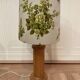 PAIR OF LARGE PINE LAMPS 1960 "SCANDINAVIAN DESIGN".