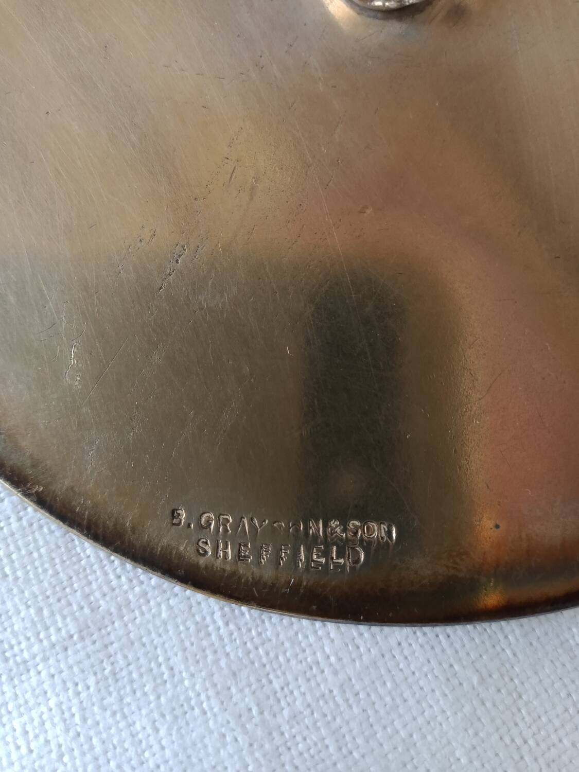 B Grayson & Son Sheffield Crackle Ceramic Cookie Jar