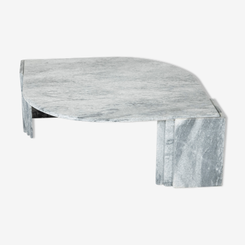 Grey marble coffee table, 1970s