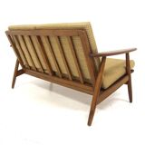 Scandinavian two-seater sofa, Sweden, 1950