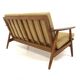 Scandinavian two-seater sofa, Sweden, 1950