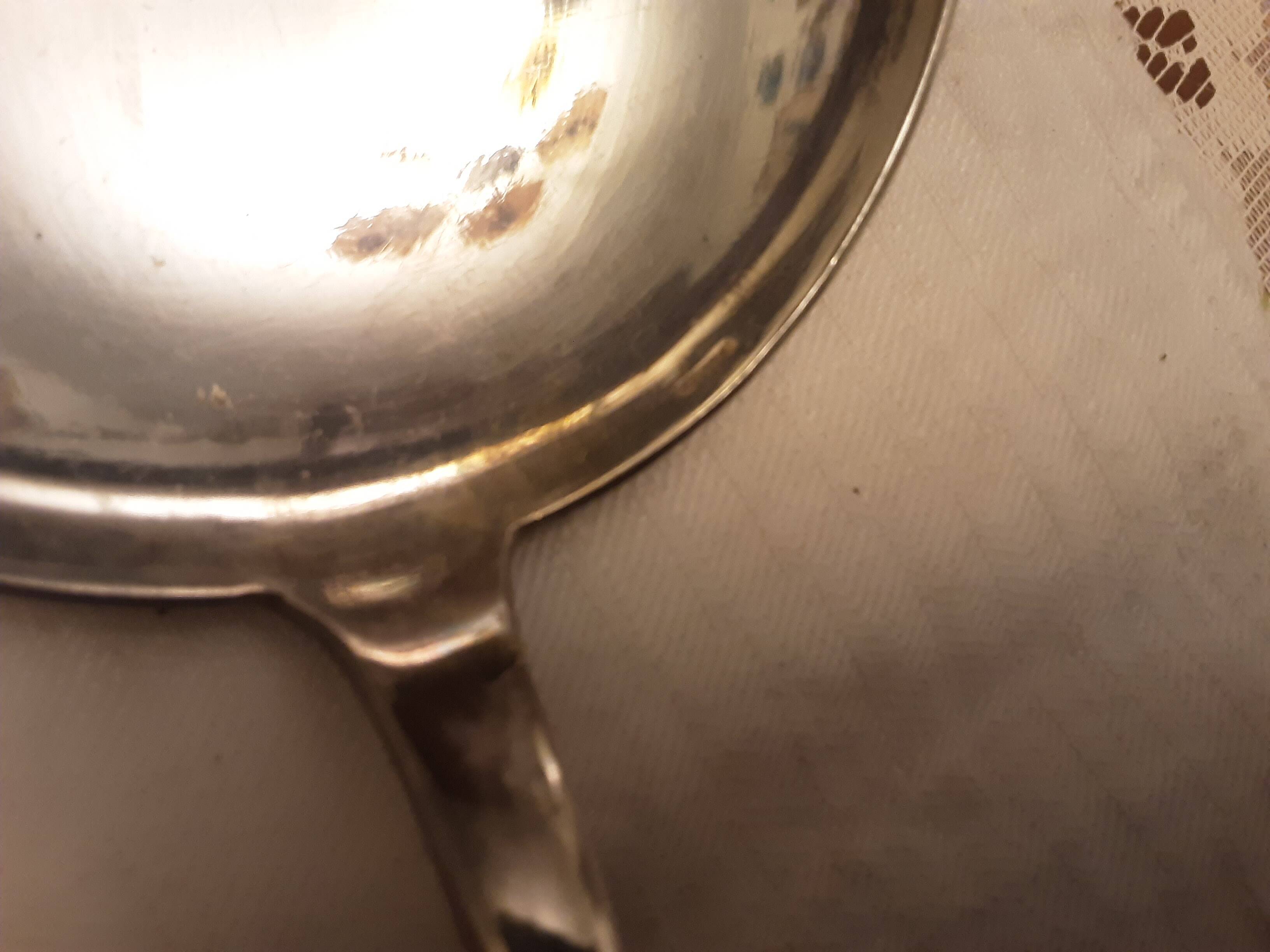 Silver metal cutlery ercuis art deco