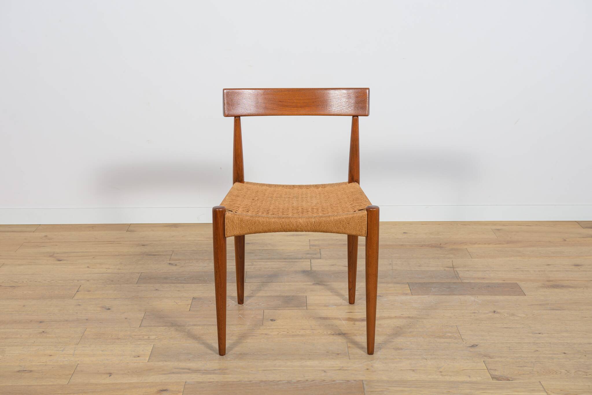 Mid Century Dining Chairs by Arne Hovmand-Olsen for Mogens Kold, 1960s, Den