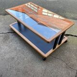 Low table with wheels