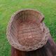 Wicker basket for dogs or cats vintage handmade