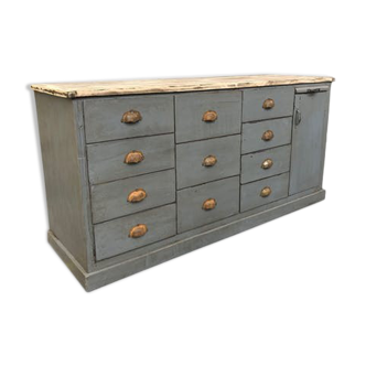 Old patinated craft furniture