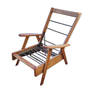 Fauteuil pieds compas