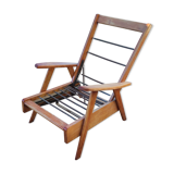 Compass foot chair with system circa 1950