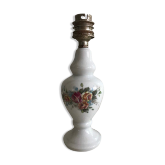 Vintage porcelain lamp foot