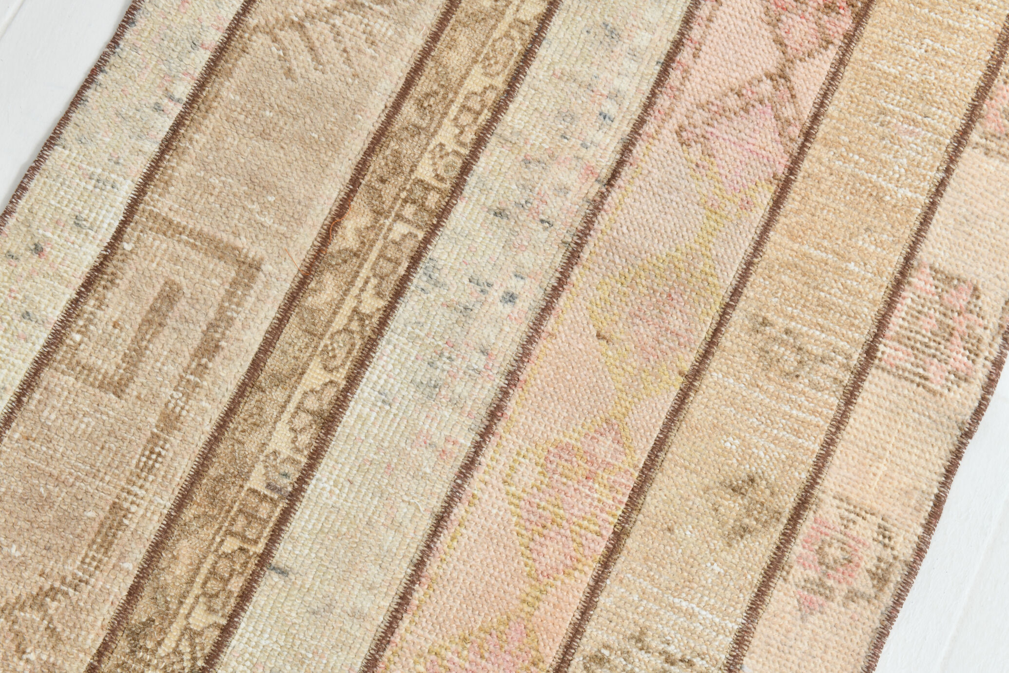 2x10 modern vintage runner rug, 69x317cm