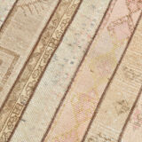 2x10 modern vintage runner rug, 69x317cm