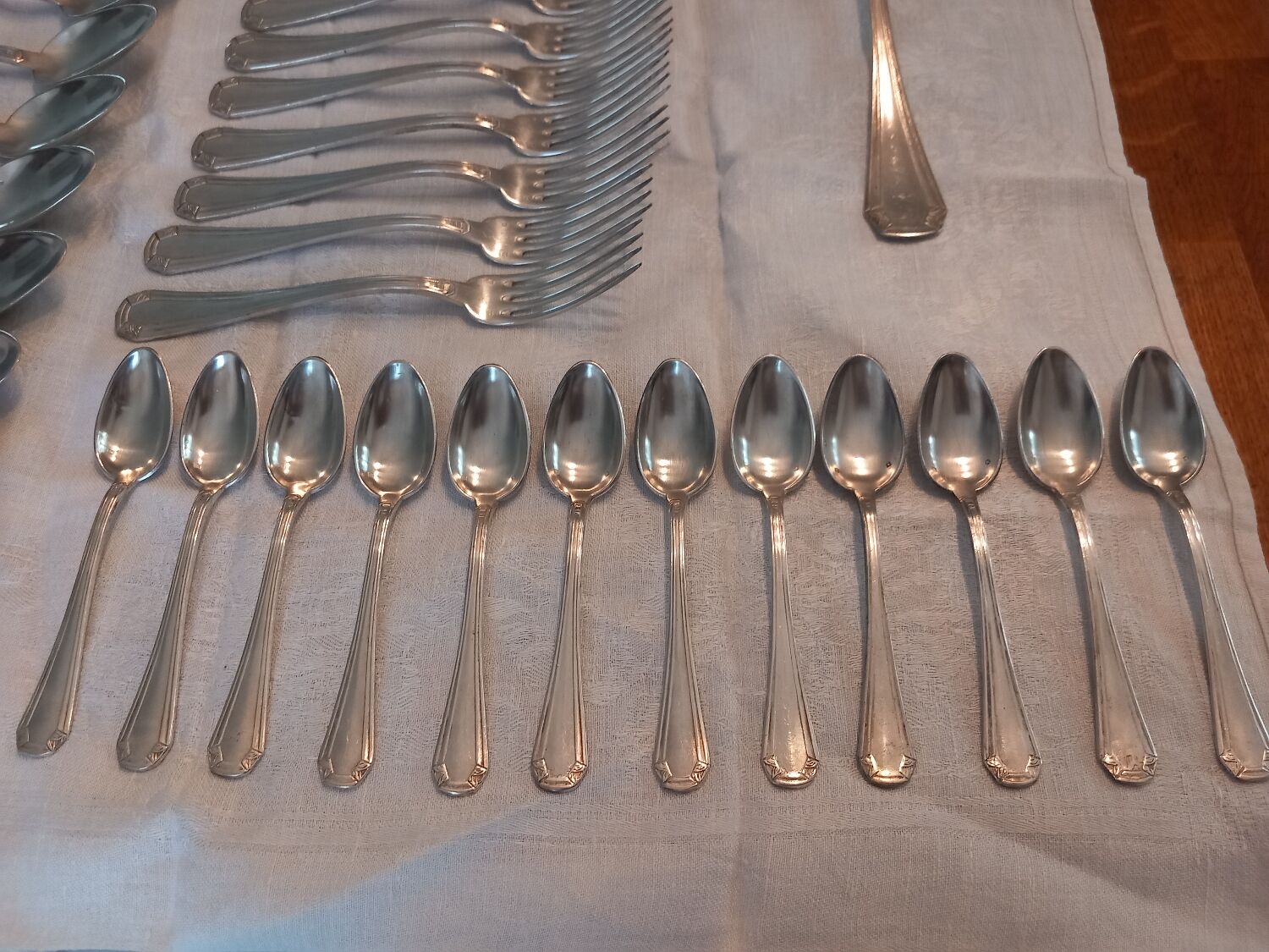 Ménagère art deco.37 pièces