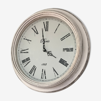Vintage white clock