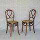 2 chairs N°20 bistrot bois- curved by Lebrun, France- 1890