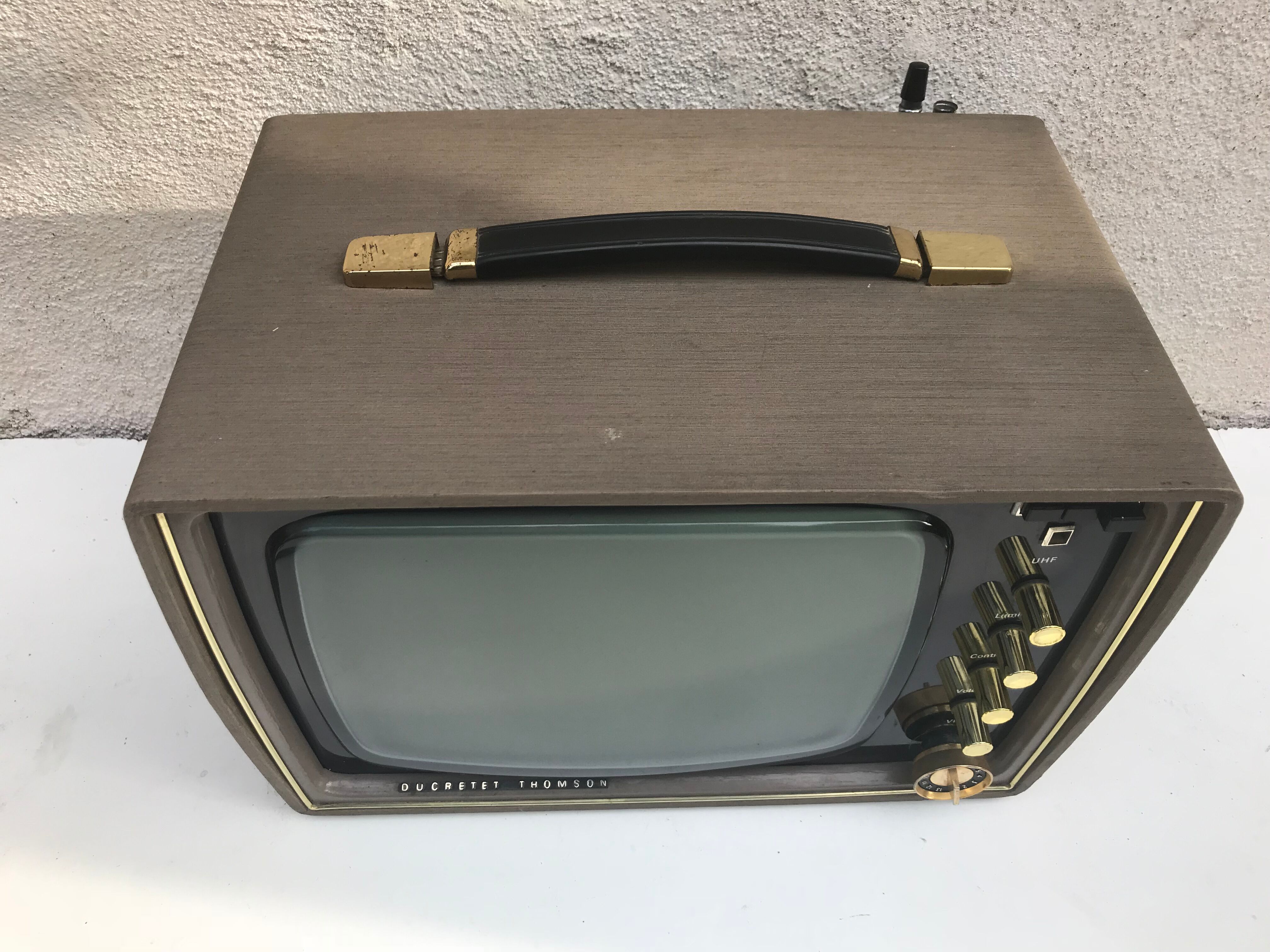 Old television  Ducretet Thomson brand