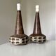 Table lamps, Marianne Starck, Michael Andersen, Denmark, 1970s, set of 2
