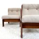 Guilleumas armchair. Upholstered in raw. Spain 70s