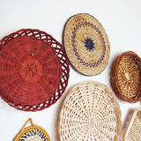 Wicker wall composition