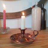 Lecellier copper bedroom candle holder