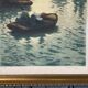 Lithograph Fernand-Marie-Eugène Le Gout-Gérard Bretonne Barque n°185