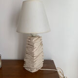 Brutalist stone lamp