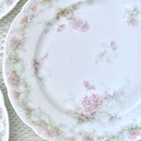 Emile Bourgeois porcelain plates, Drouot Paris