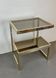 G, Table d'appoint, par Belgochrom pour la Dewulf Selection, Belgique, 1970
