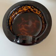 XXL pocket tray Murano 1970 Italian design blown glass