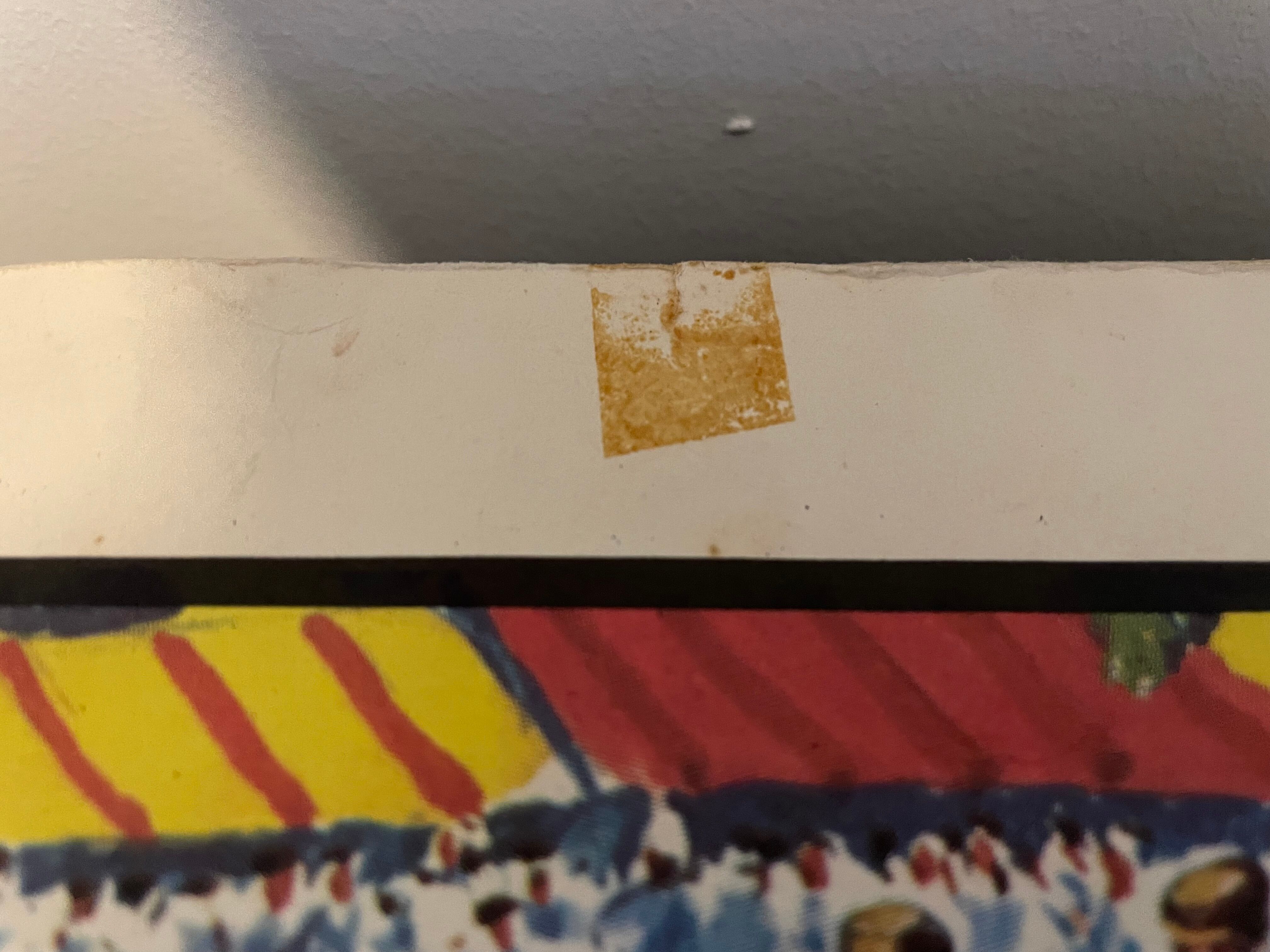 Vintage mdi school poster "the market, the fair