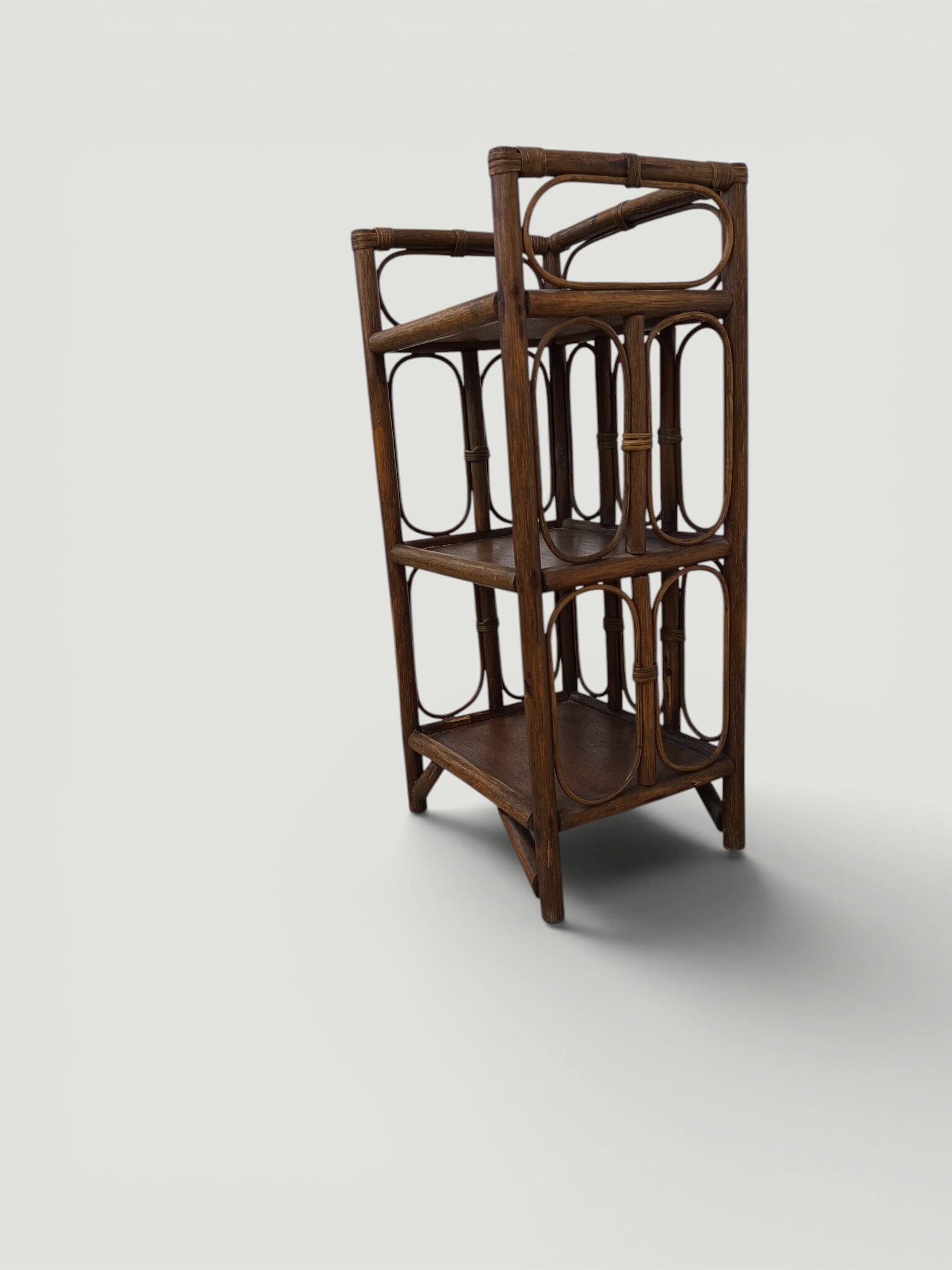 Rattan shelf, occasional.
