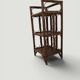 Rattan shelf, occasional.
