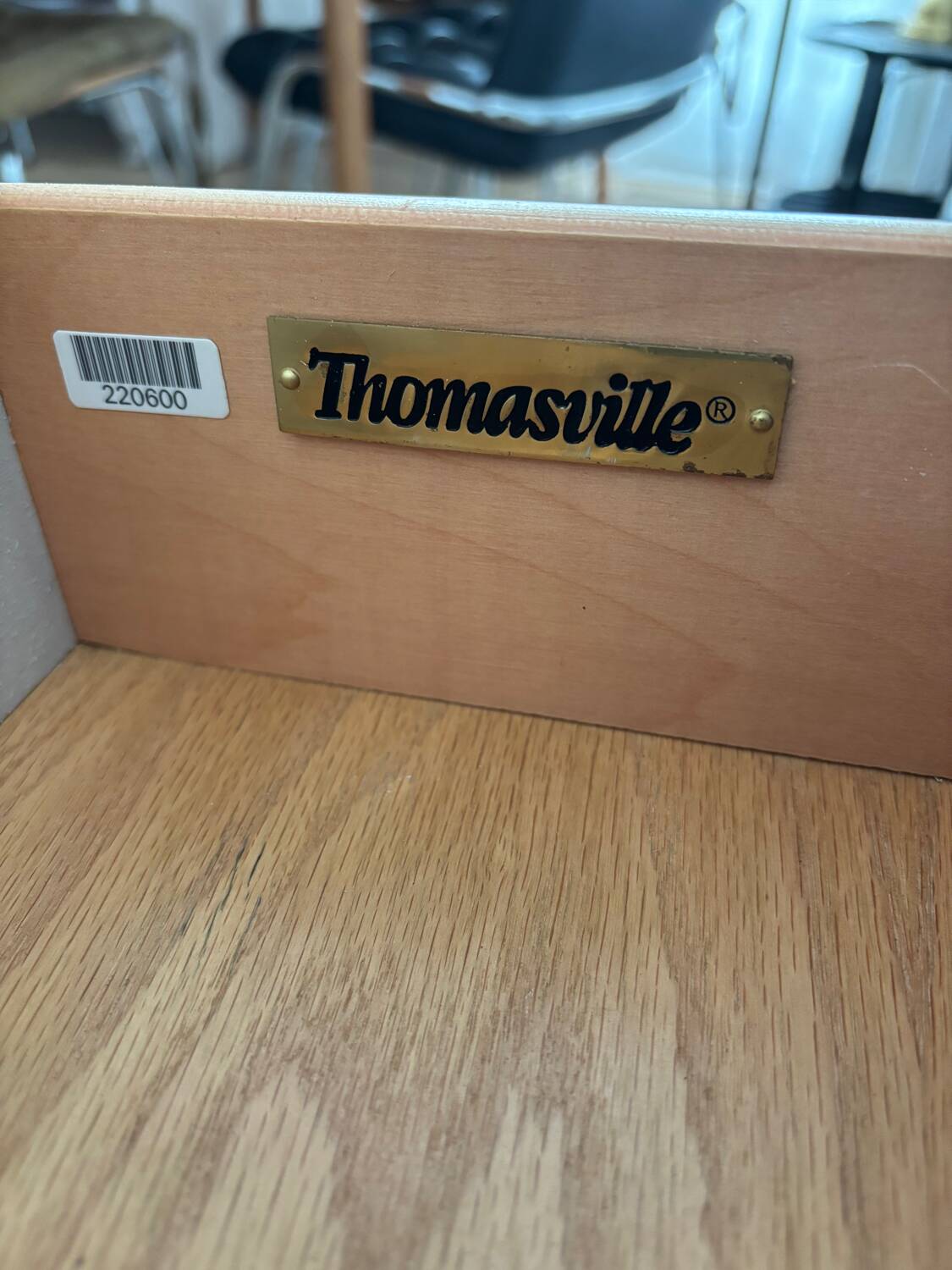 Console, small wooden chest of drawers