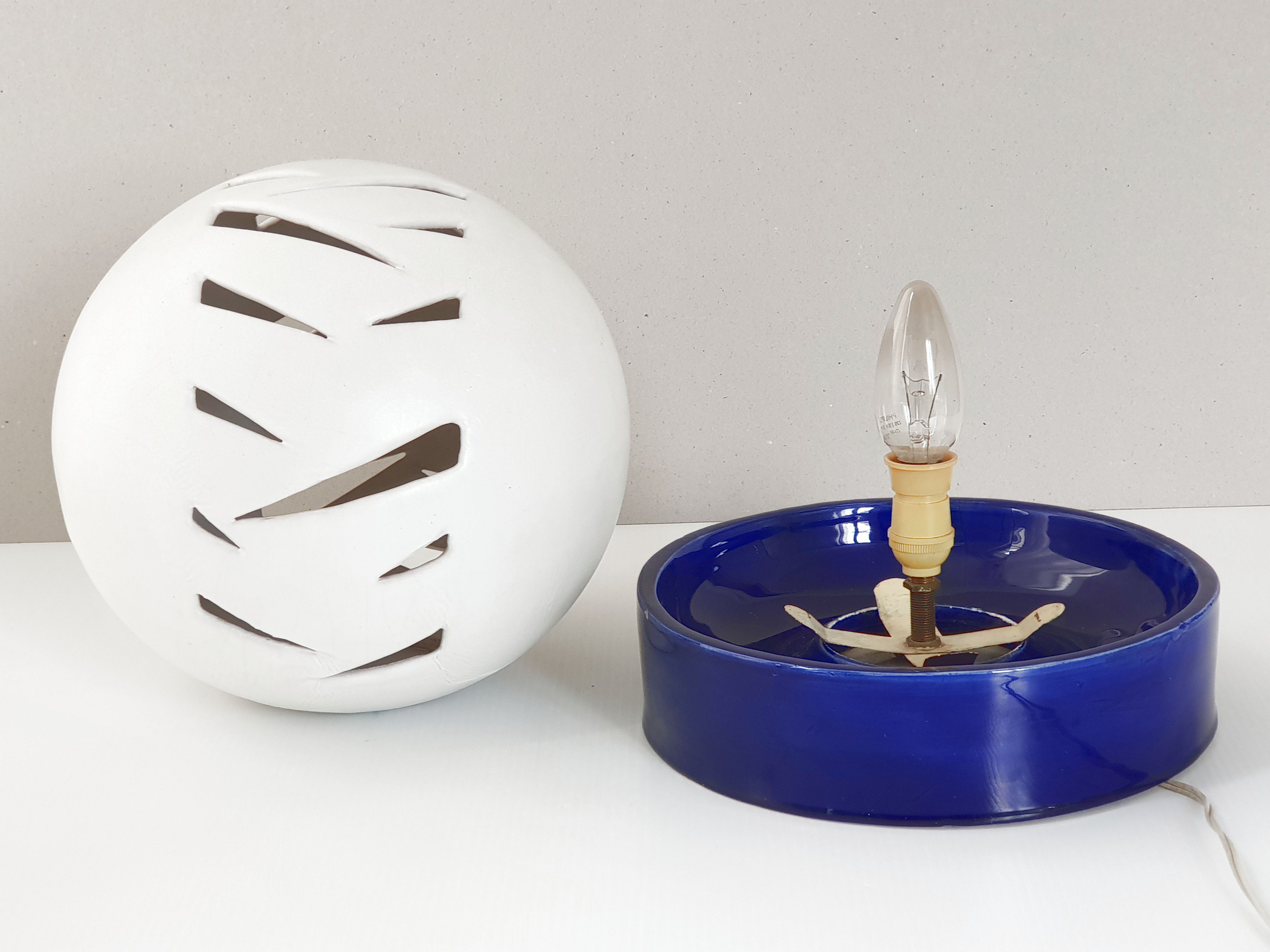 Vintage 1970 ceramic lamp