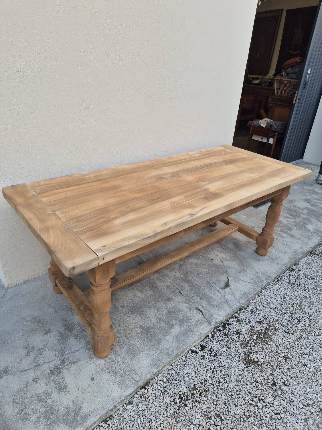 Antique Monastery Farm Table Aerogommer -2m