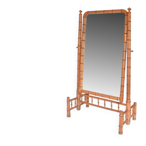 Miroir psyché façon - bambou