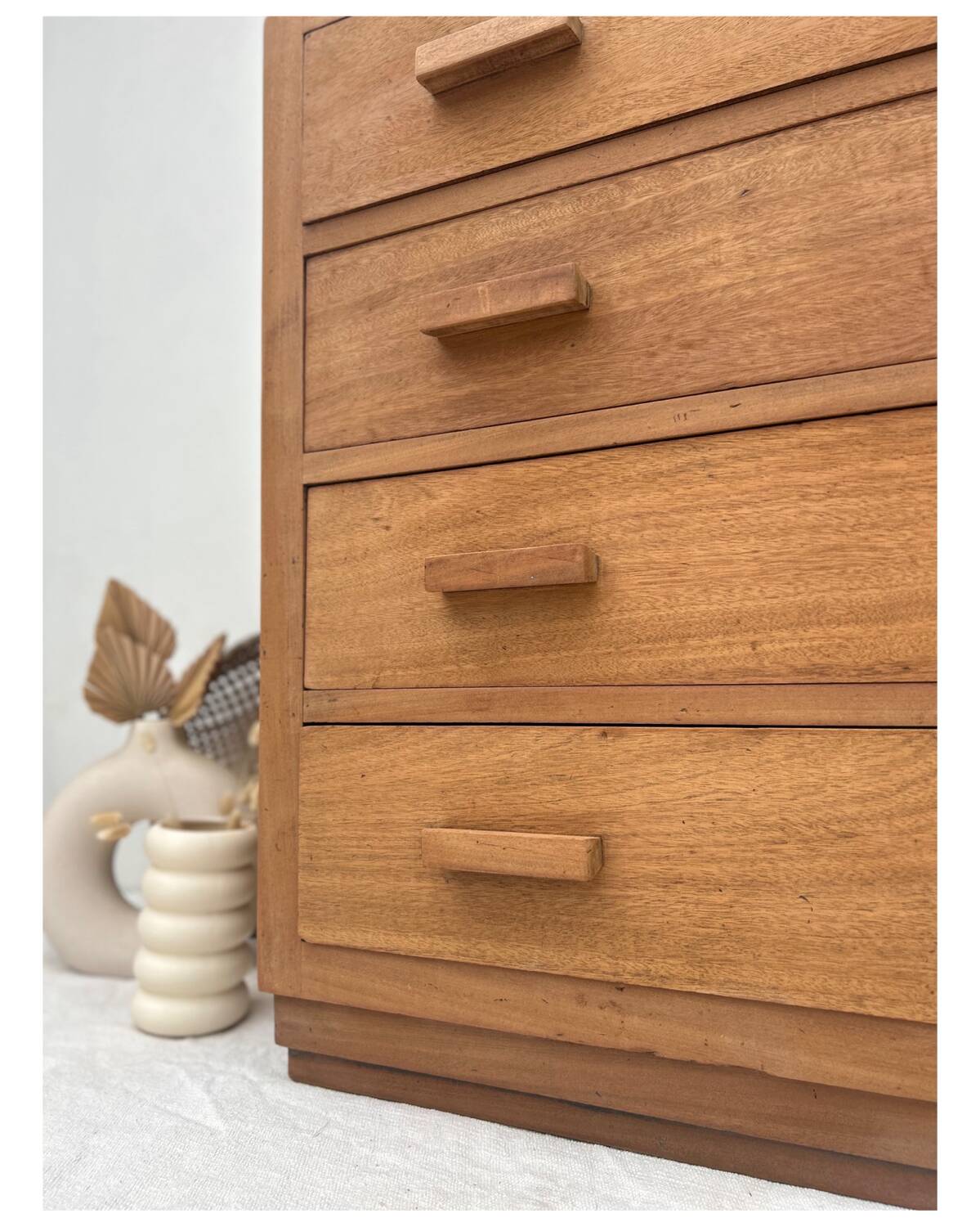 Large Art Deco chest of drawers