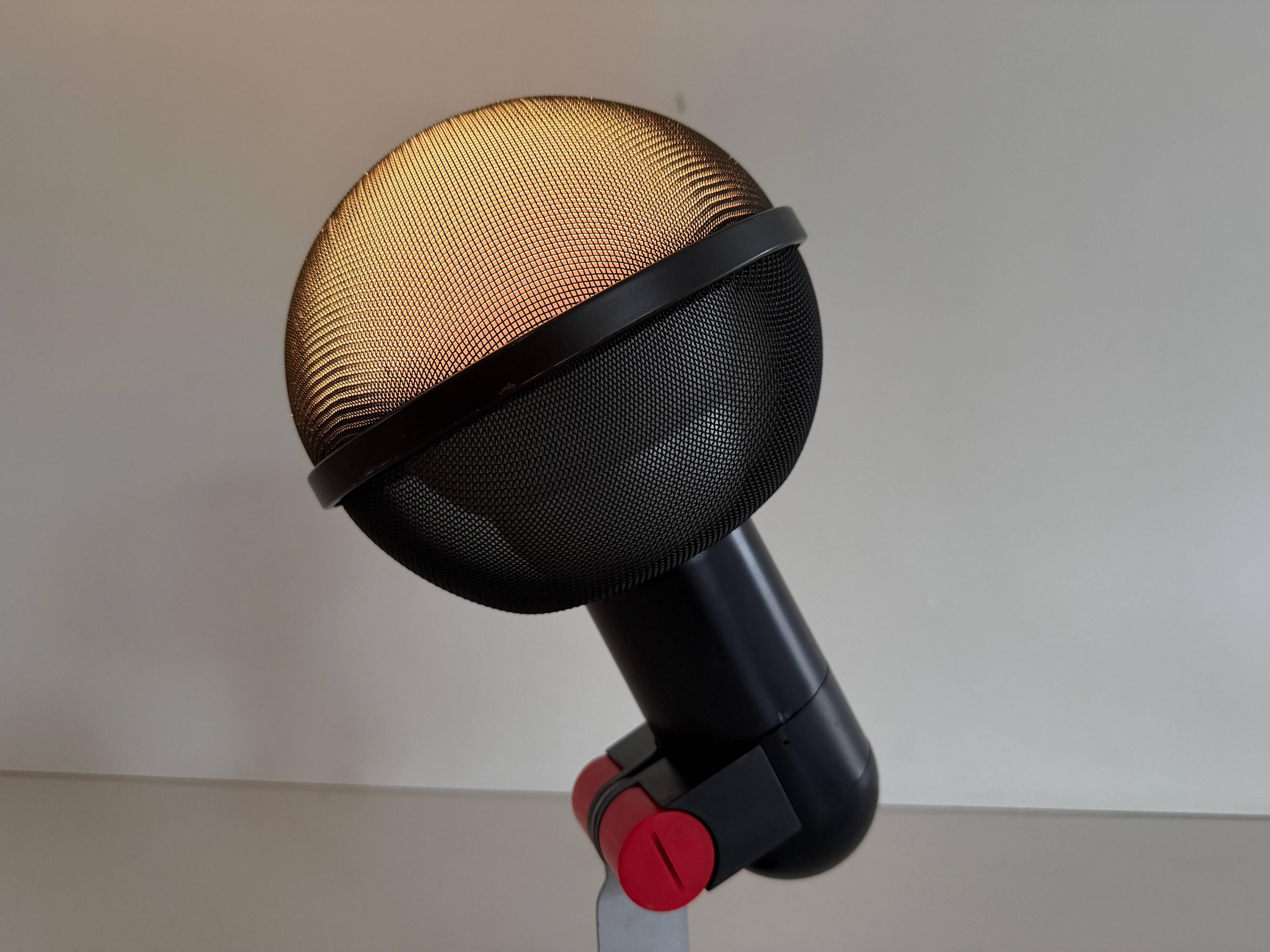 Wall light for microphone by Roger Tallon for Erco Leuchten, 1970s, Germany.