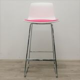 High stool enea lottus pink white