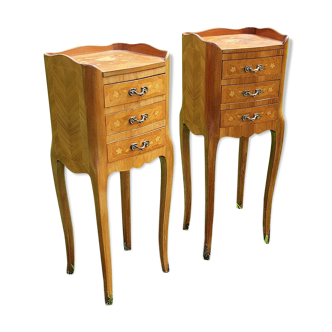 Pair of bedside Louis XV