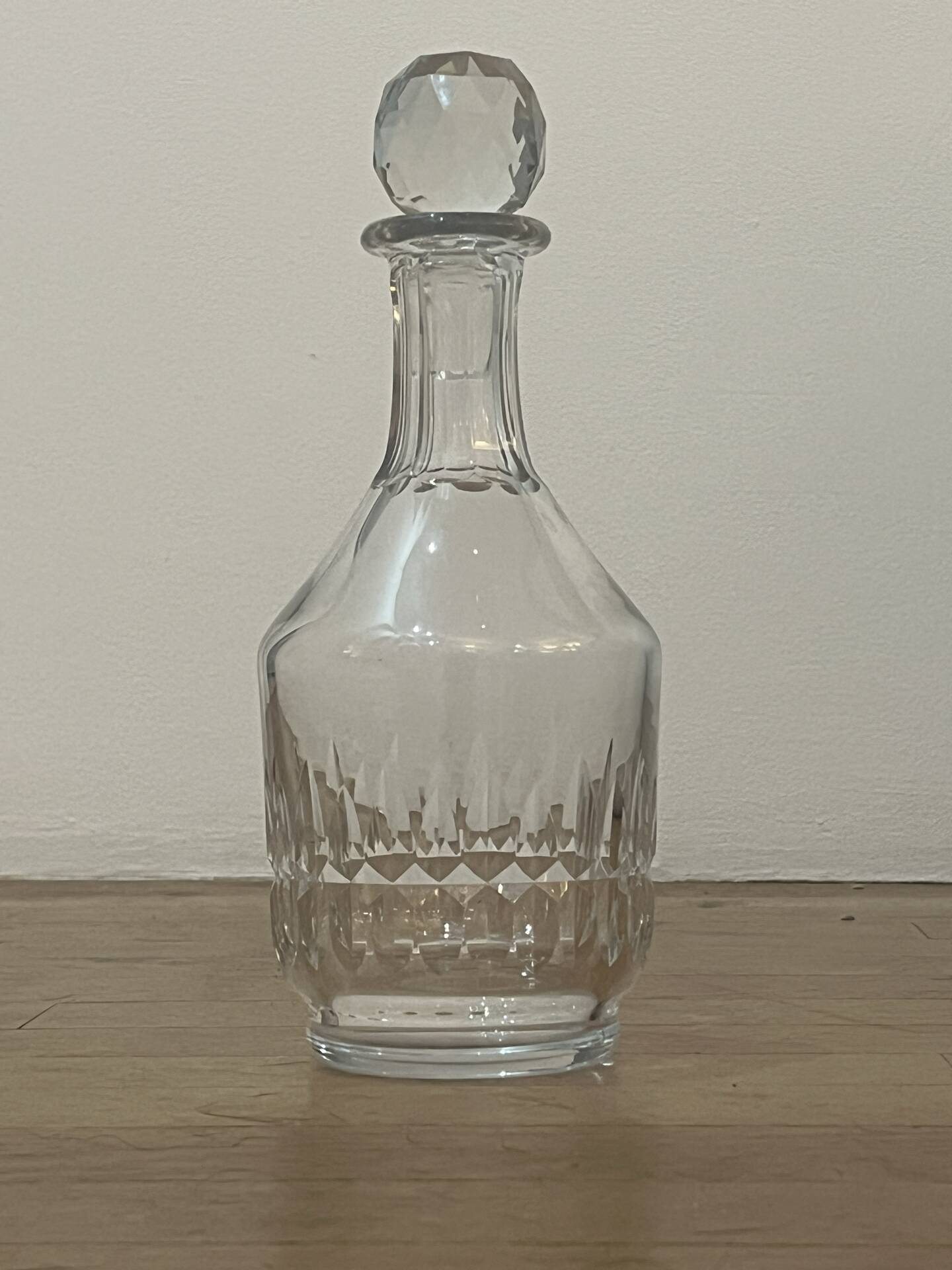 Carafe Baccarat en cristal signée