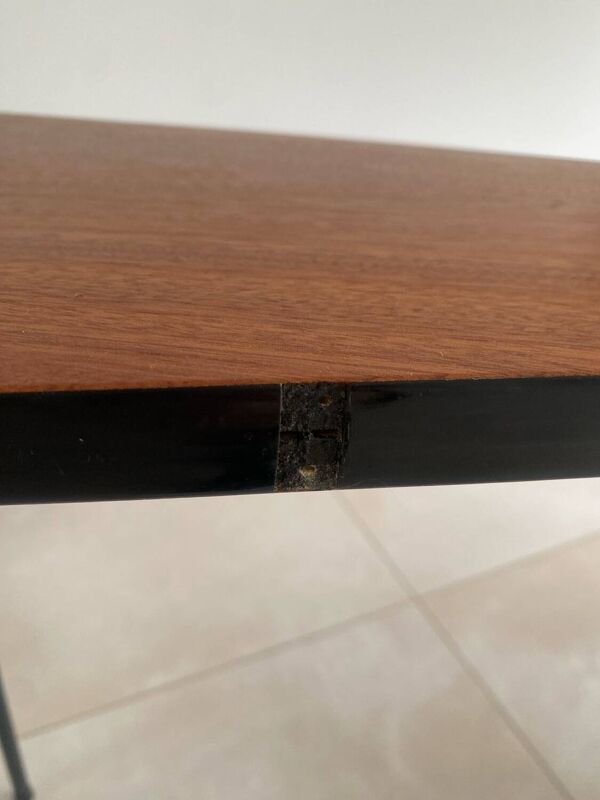 Paire de consoles hautes vintage