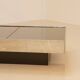 "Bar" coffee table by Willy Rizzo for Cidue 70's