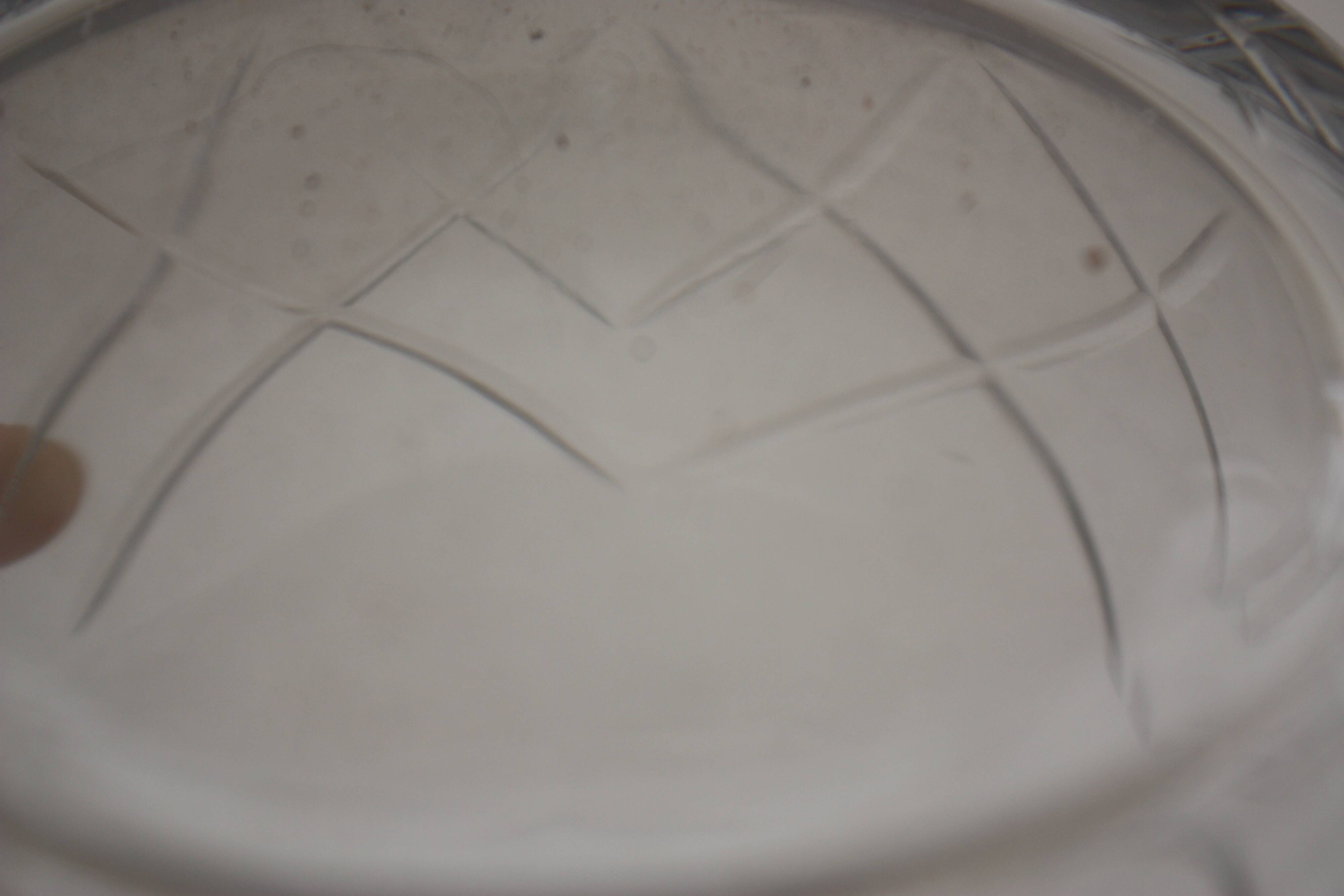 Argental crystal water pitcher or jug