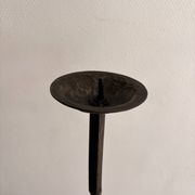 Candelabrum Chandelier Candle Holder Three Arms Light Wrought Iron 1940 Gothic