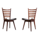 Cees Braakman curved ladder chairs 1950s Holland